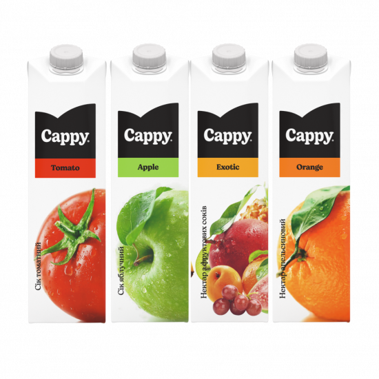 Фотографія напою - Сок Cappy. в асортименті  ✔ Замовити напої та алкоголь в Харкові з доставкою від ресторану "Пушка-Миндаль"
